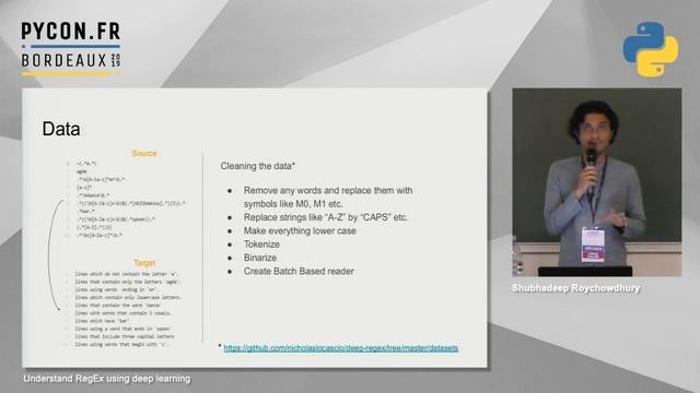 PyConFR 2019 - Understand RegEx using deep learning - Shubhadeep Roychowdhury смотреть онлайн
