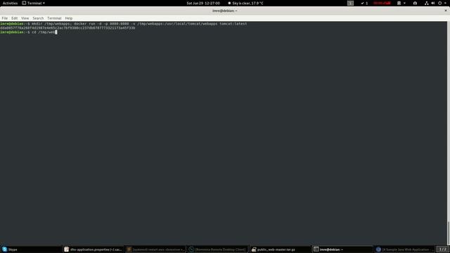 docker and tomcat with volume смотреть онлайн