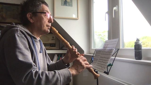 J. D. Braun, 1740 Pièces sans basse, no 18, Aria Presto, for alto recorder смотреть онлайн