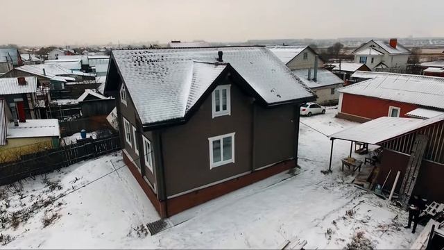 Дом из клееного бруса в п. Борки смотреть онлайн