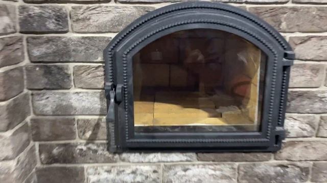 Комплекс барбекю, казан мангал, русская печь тандыр из кирпича, на этапе завершения