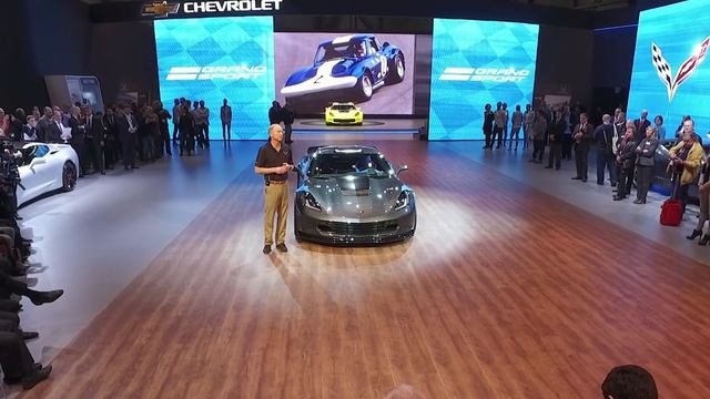 2017 Chevrolet Corvette GS Reveal at the 2016 Geneva Motor Show | AutoMotoTV смотреть онлайн