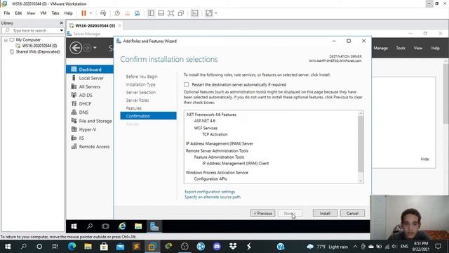 6.1 Instalación de la función IPAM смотреть онлайн