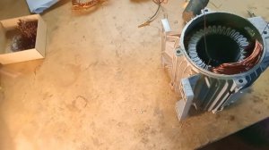 Перемотка электродвигателя своими руками. Двигатель 3 кВт. 1500 об/мин