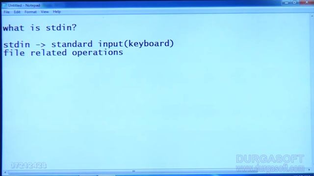 C Language tutorial||onlinetraining||What is stdin? смотреть онлайн