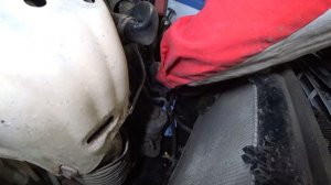 Ч.2 Камри 40 2.4 10г.в. 354000км. Работа над ошибками. Замена радиатора охл. ДВС.