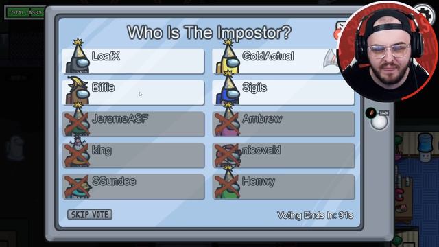 Using IMPOSTOR ICE MAGIC (Among Us) смотреть онлайн