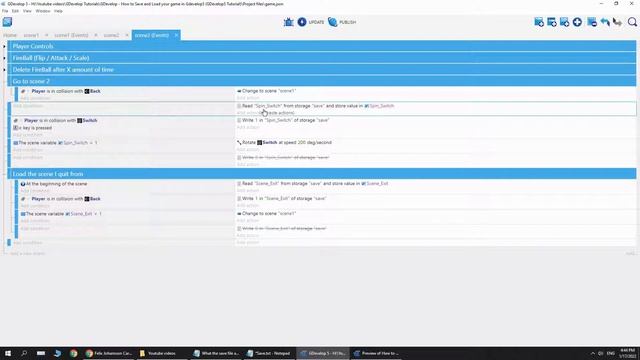 GDevelop - How to Save and Load your game or create checkpoints in Gdevelop5 (GDevelop5 Tutorial) смотреть онлайн