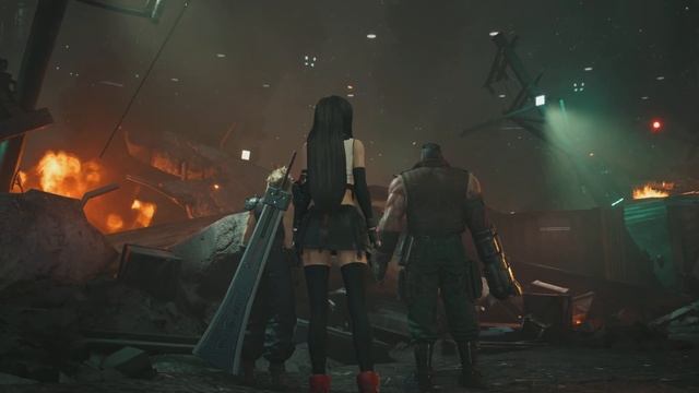 Crawling to the Surface & To the Undergound Passage - Final Fantasy VII Remake PS5 Walkthrough смотреть онлайн