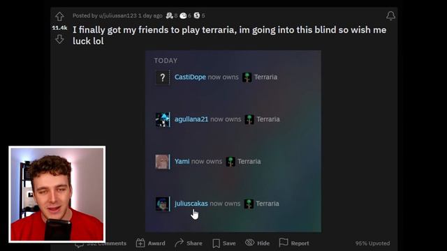 Terraria X Minecraft X Stardew Valley Meme Review!