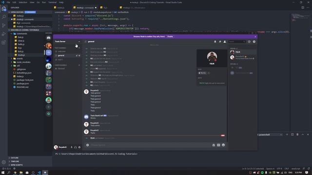 Discord.JS Bot Coding - Mute & Unmute Commands - (Episode #7) (v12!) смотреть онлайн