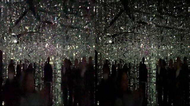[Spatial Video/Binaural] - Japan - Tokyo New teamLab★Borderless at Azabudai Hills 3D Walking Tour смотреть онлайн