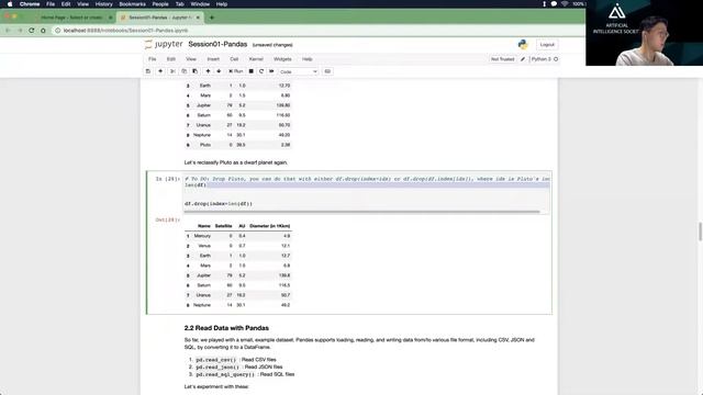 ML Tutorial 1: Numerical Computation and Visualisation with Numpy, Pandas and Matplotlib смотреть онлайн