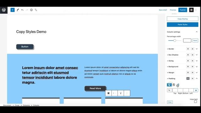Copy Block Styles & Responsive Editing - Editor Plus Gutenberg смотреть онлайн