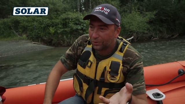 Test and review inflatable PVC boat SOLAR 470 STRELA смотреть онлайн