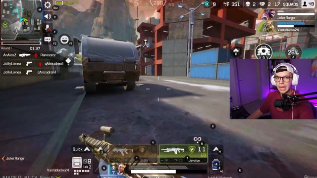Playing Apex Legends Mobile with KEYBOARD & MOUSE!! (Emulator Gameplay) смотреть онлайн