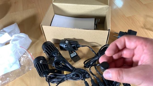 Kohree Landscape Lights, LED Outdoor Landscape Spotlight IP65 Waterproof unboxing and instructions смотреть онлайн