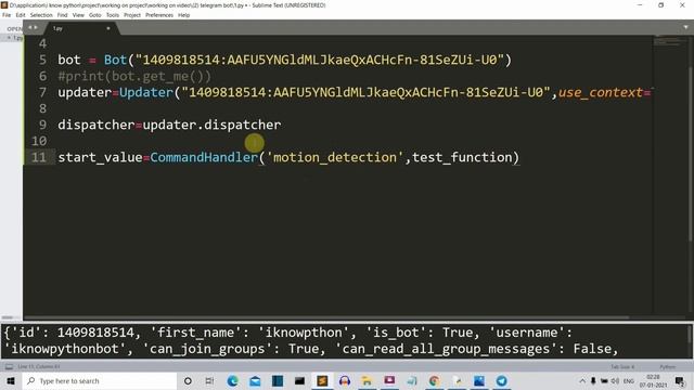 Telegram Bot Automation Software - Quick Bot Creation Using Python смотреть онлайн
