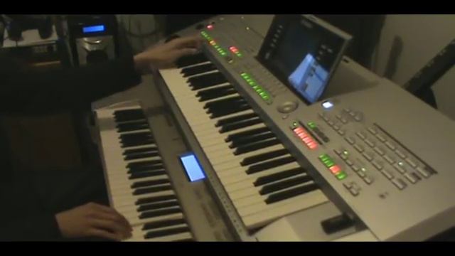 My Way - Yamaha Tyros 2 and Korg Triton Studio смотреть онлайн