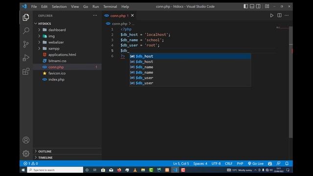 HOW TO CONNECT TO PHP TO MYSQL USING XAMPP CONTROL PANEL (PROCEDURAL APPROACH) смотреть онлайн
