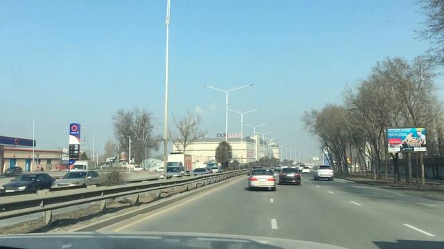 Kazakhstan. Almaty. The roads . Алматы. Дороги нашего города во время карантина. Февраль 2021 смотреть онлайн