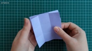 Оригами Фокус: игрушка из бумаги • Рисунок меняет цвет • Origami Magic Trick Toy DIY
