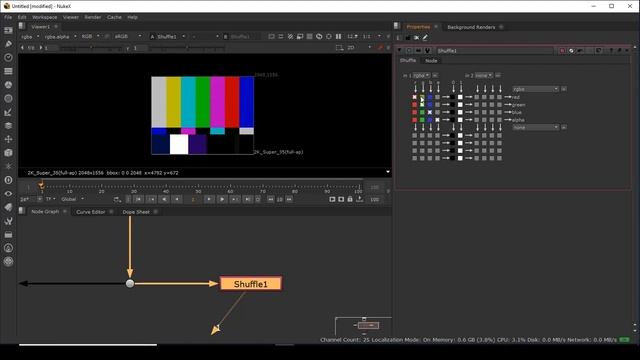 EXPLAINING SHUFFLE NODE IN DETAIL | NUKE TUTORIAL IN HINDI смотреть онлайн