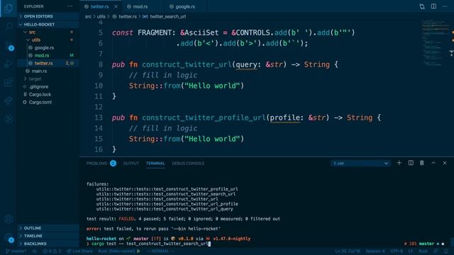 Smart Bookmarking Tool with Rust and Rocket - #7 Add Smart Twitter Redirect смотреть онлайн