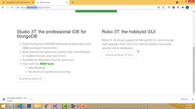 How to install Mongodb and Robomongo смотреть онлайн