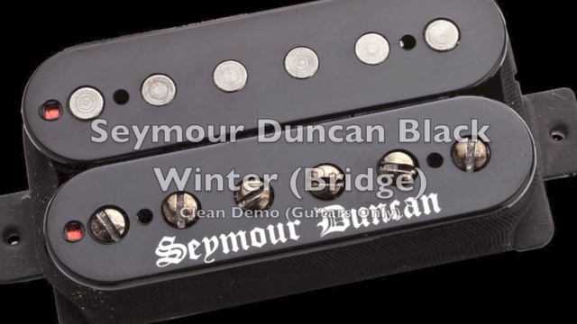 Seymour Duncan Black Winter Bridge Clean Demo смотреть онлайн