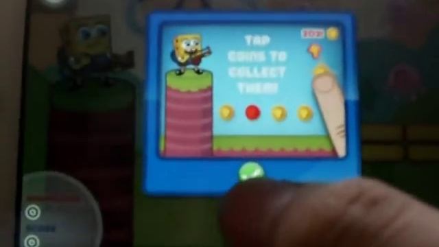 SpongeBob's Super Bouncy Fun Time! Lite! App Review Video! (First on YouTube) смотреть онлайн