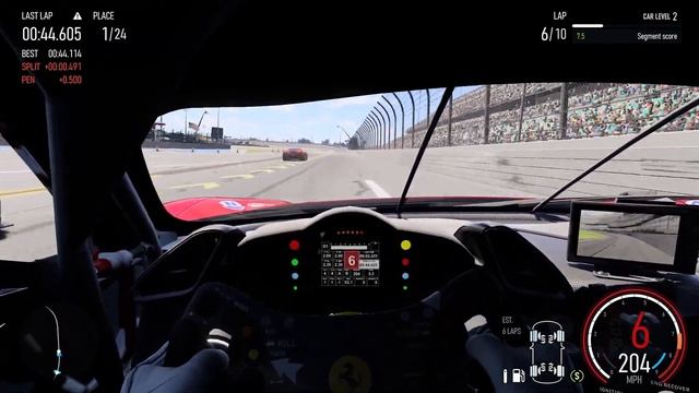 Forza Motorsport 8 2023 Ferrari #62 Risi Competizione 488 GTE 2019 @ Daytona Tri Oval смотреть онлайн