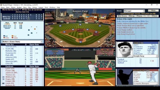 Baseball Mogul 2022 Playthrough 1919-25 смотреть онлайн