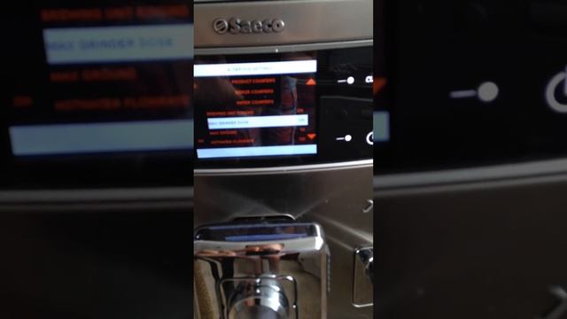 Philips Saeco Xelsis / Evo Service Menü смотреть онлайн