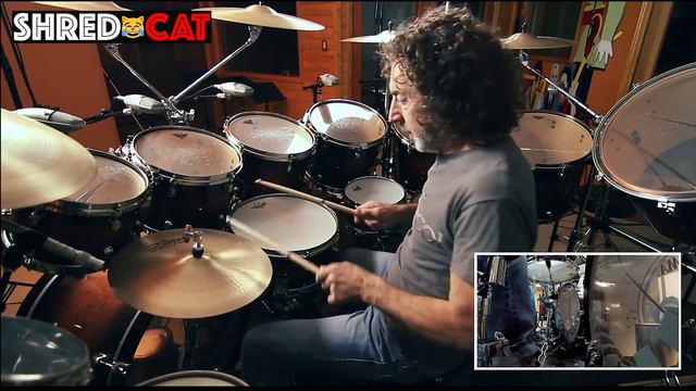 ✨Simon Phillips - SHRED! - Drum Lesson: Open-handed Playing✨