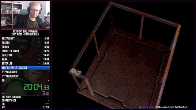 Resident Evil: Survivor (PS1) - Handgun Only in 38:22 смотреть онлайн