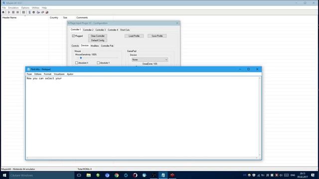 How to Set-up Mupen64 Controllers {READ DESCRIPTION PLEASE} смотреть онлайн
