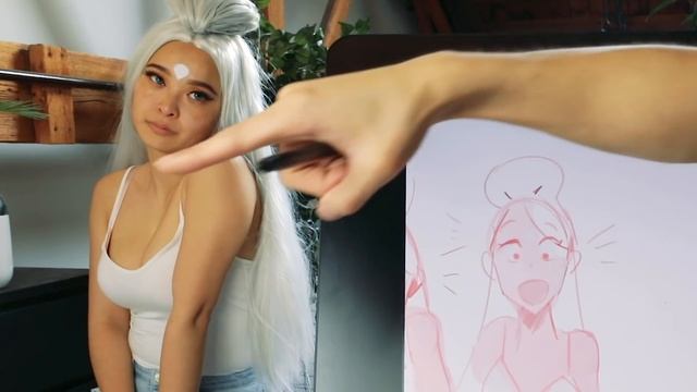 DRAWING CHARACTER EXPRESSIONS! (Live Model) смотреть онлайн