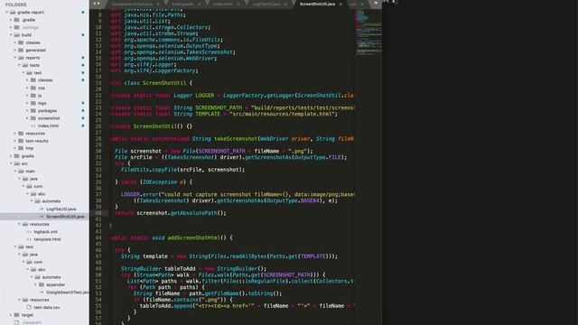 Parallel Test Automation Reporting ( logs & screenshots ) смотреть онлайн