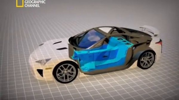 National Geographic  Мегазаводы  Лексус LFA   Megafactories  Lexus LFA 2012