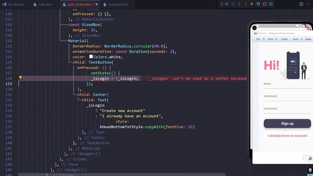 SignIn and SignUp with Firebase | Firebase Authentication with Flutter | Firebase Tutorials 02 смотреть онлайн
