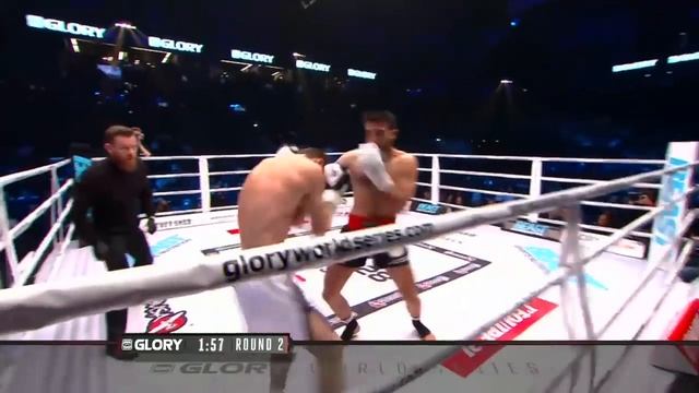 GLORY 28 Paris: Marat Grigorian vs Anatoly Moiseev (Semi Finals) смотреть онлайн