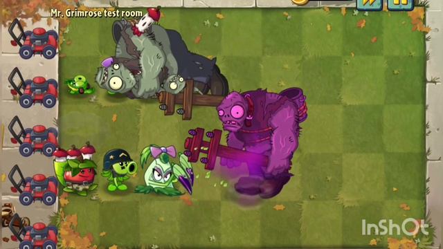 ТЕСТ Какая команда лучше? Mega Gatling's peashooter team vs peashooter team? смотреть онлайн