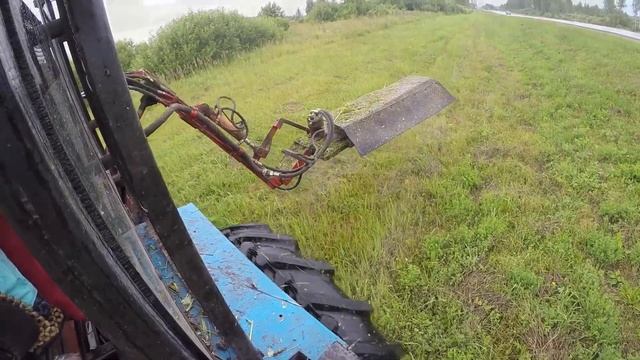 Обкос обочин и резервных полос 2018-2019