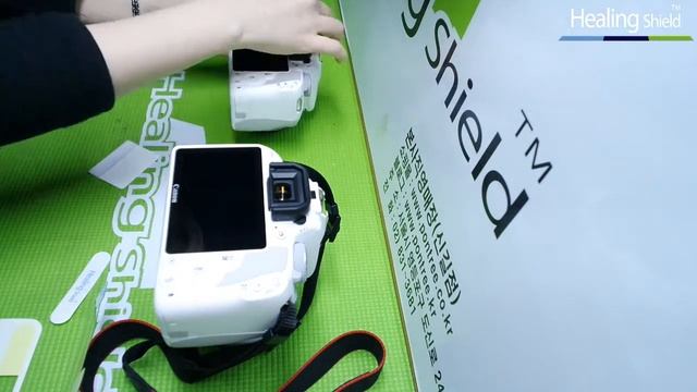 Canon EOS 100D White - Applying camera screen protector for Canon EOS 100D White by Healingshield смотреть онлайн
