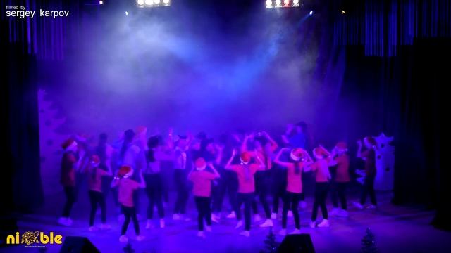 Frank Sinatra Jingle Bells | Новорічний номер DDS Obukhіv смотреть онлайн