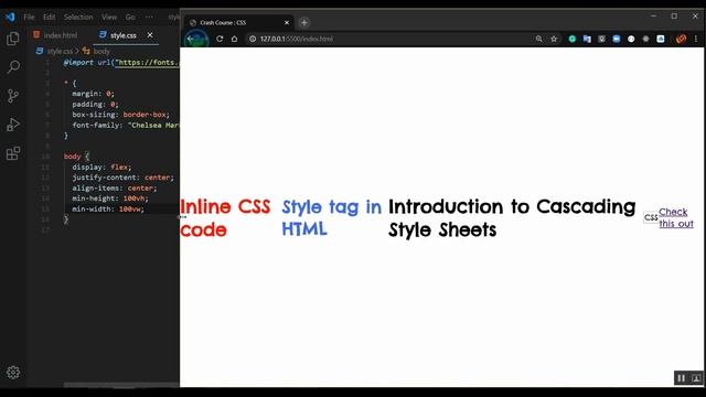 Crash Course CSS - prettier webpages смотреть онлайн