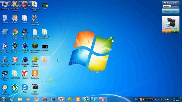 Как сделать папку невидимой(windows7) смотреть онлайн