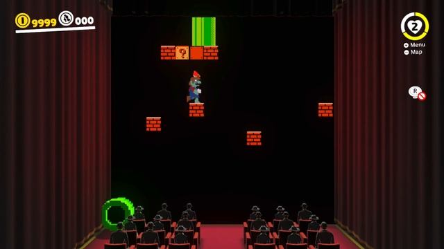 Classic 2D Custom Level and Watching Videos in-game - Super Mario Odyssey смотреть онлайн