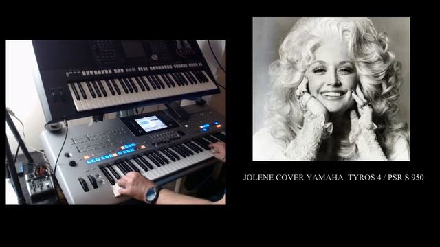 jolene- Dolly Parton -cover-yamaha tyros 4- смотреть онлайн